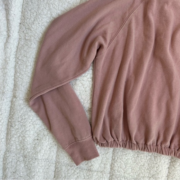 L.A. HEARTS - Women's Pink Quarter Zip Sweater - Picture 8 of 11